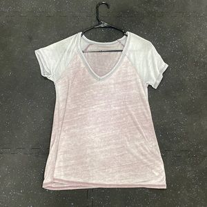 See through, light weight T, over sized